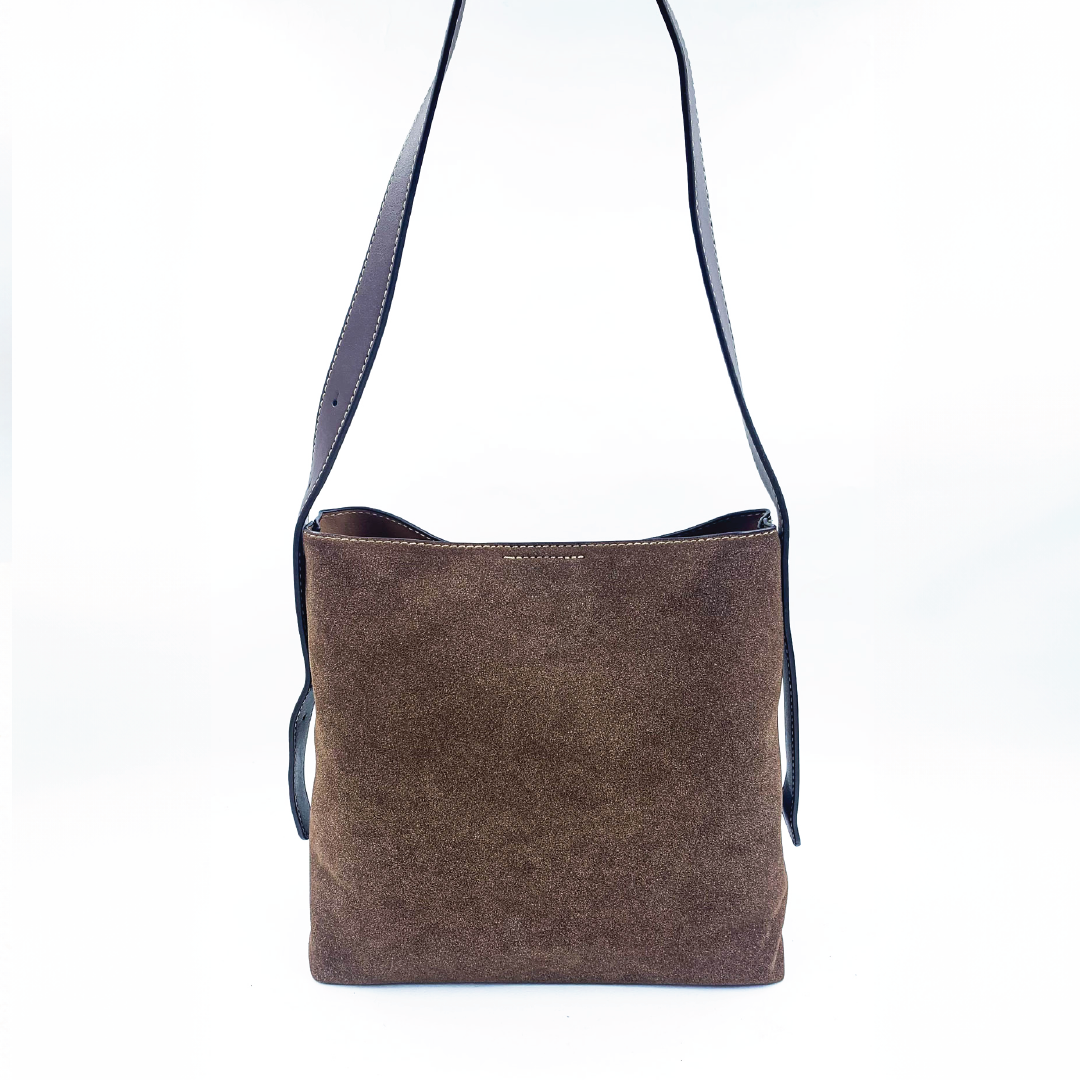 lucien velvet shoulder bag