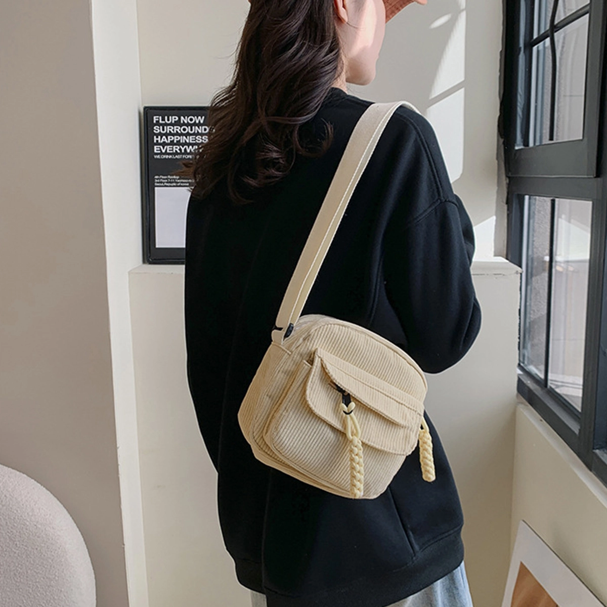 Corduroy Crossbody