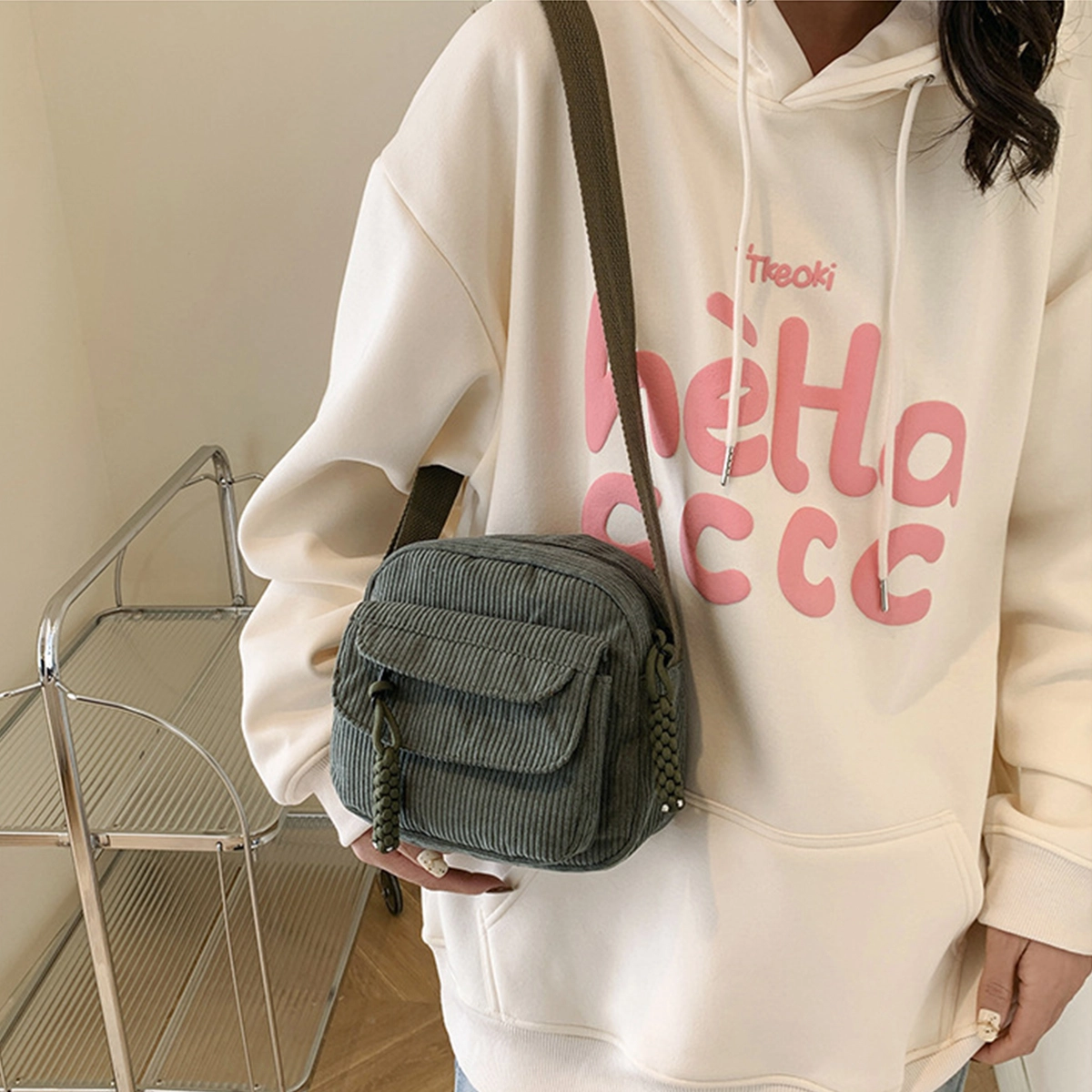 Corduroy Crossbody