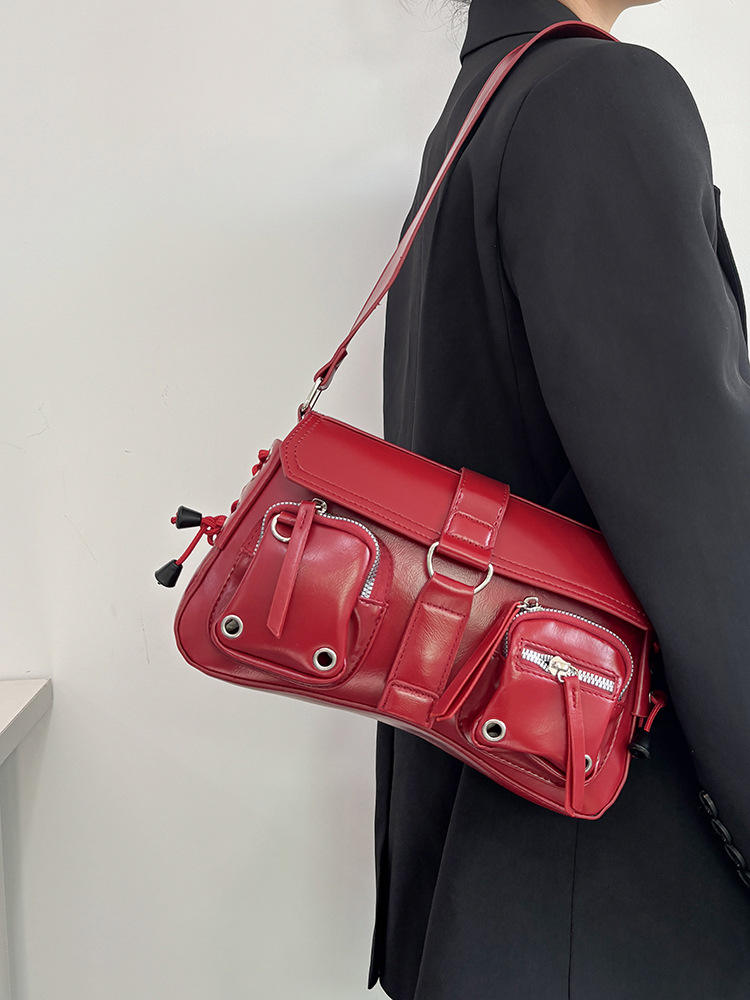 Eclipse Utility Bag — vegan leather utility bag for women