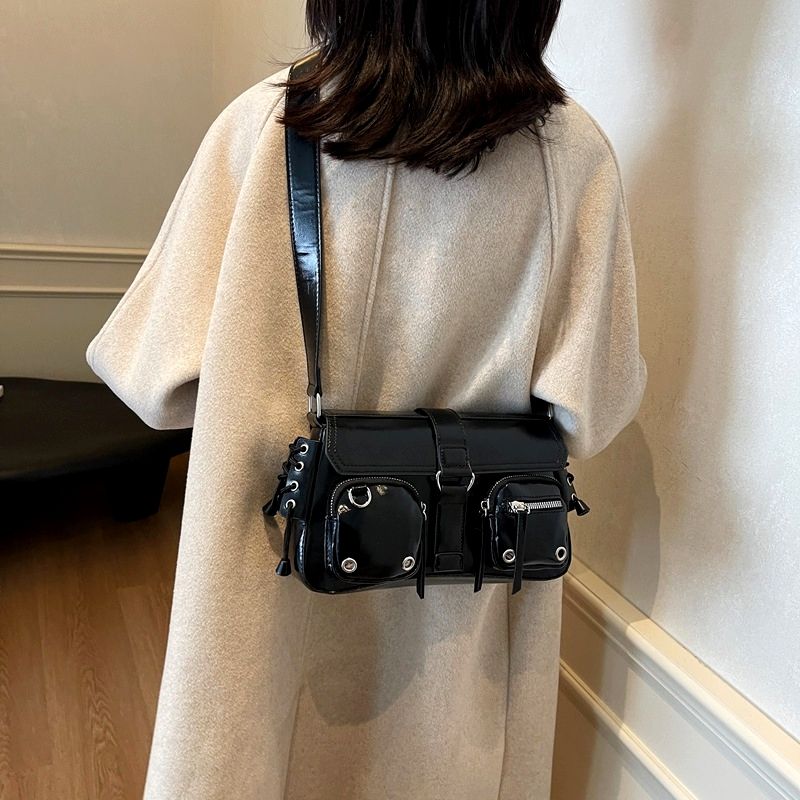 Eclipse Utility Bag — vegan leather utility bag for women