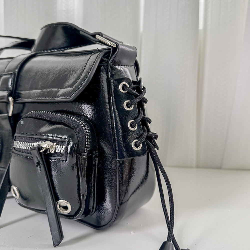 Eclipse Utility Bag — vegan leather utility bag for women
