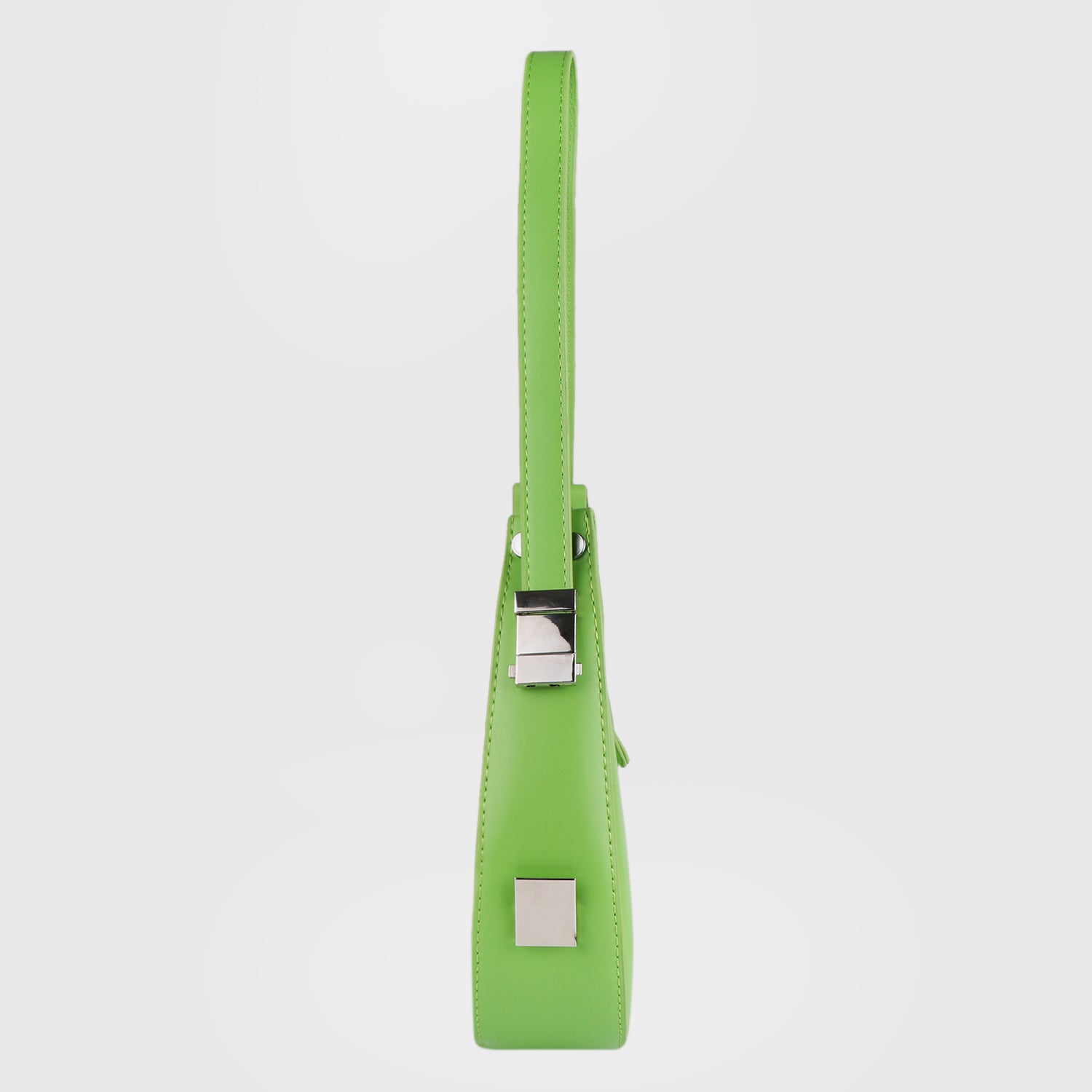 Lime Glow Crescent Bag