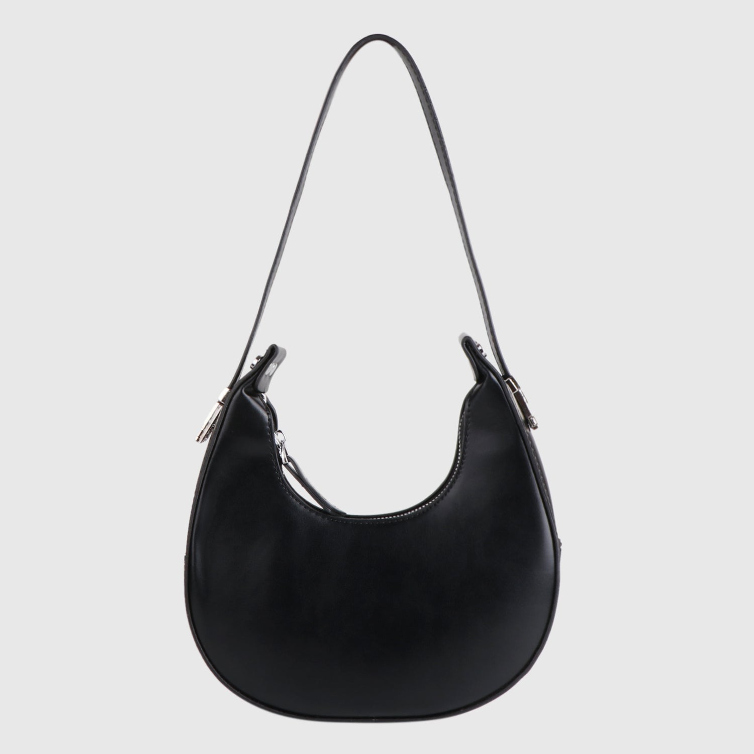 Lime Glow Crescent Bag