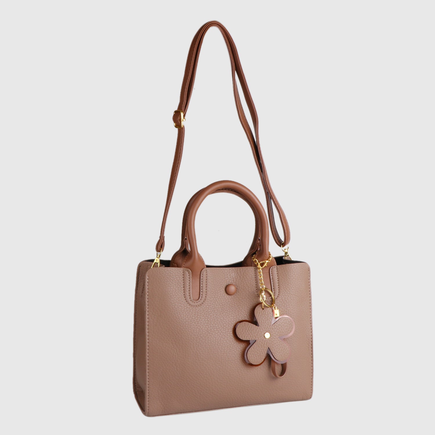 Mocha Blossom Tote