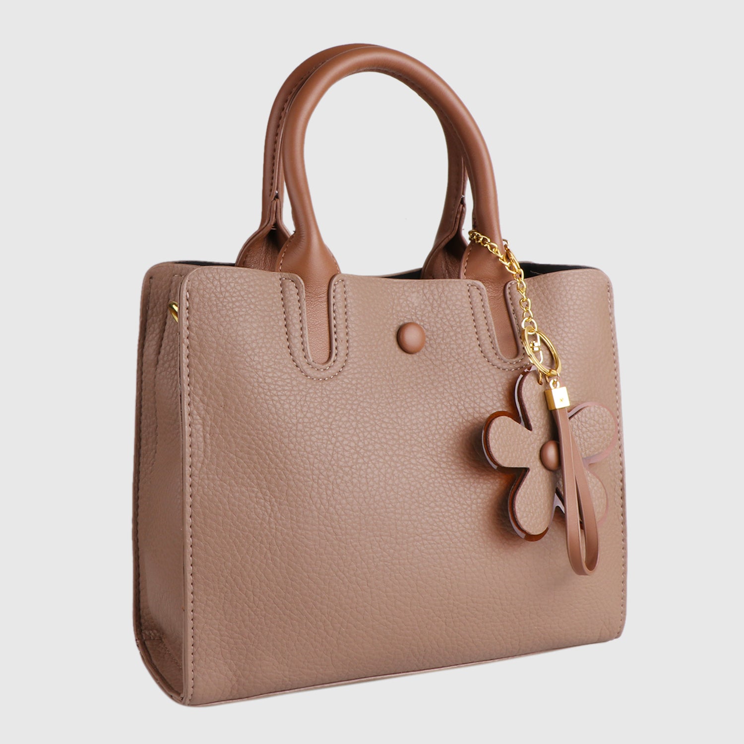 Mocha Blossom Tote