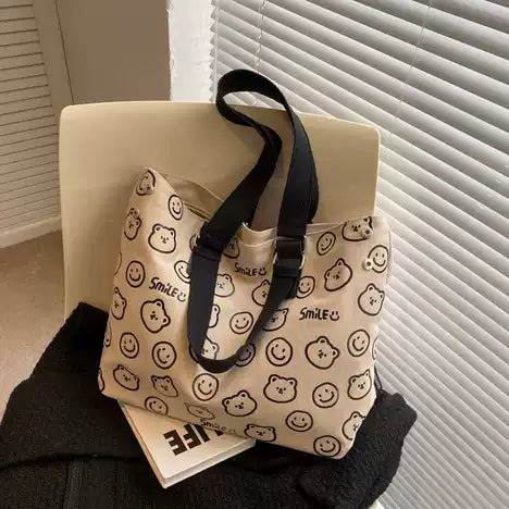 Lucien Smiley Tote