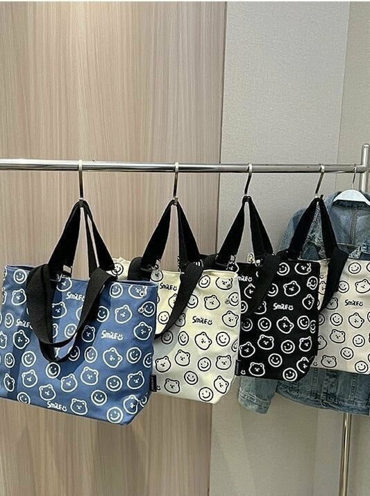 Lucien Smiley Tote