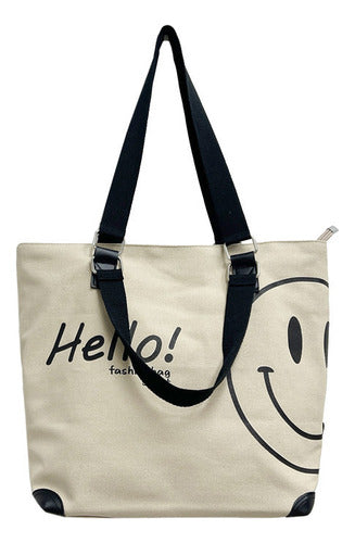 Lucien Hello Smile Tote bag