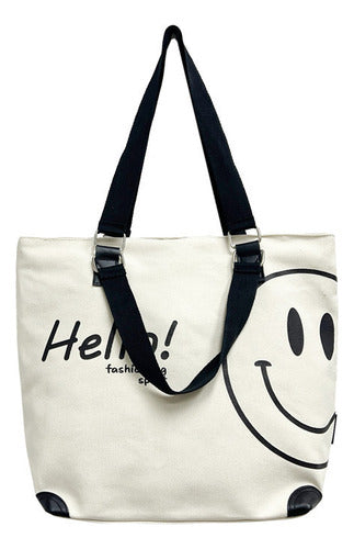 Lucien Hello Smile Tote bag