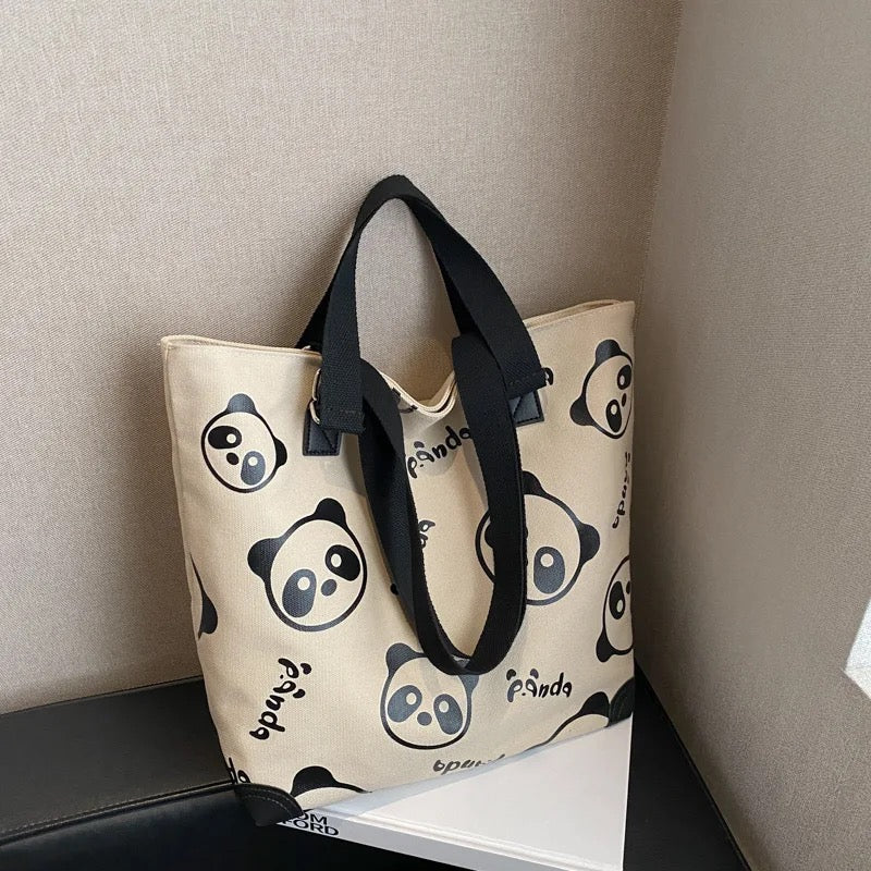 Lucien Panda Tote bag