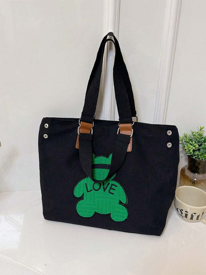 Lucien Charm Tote Bag