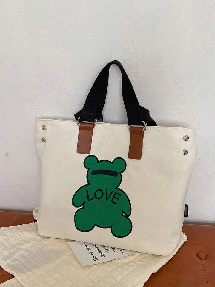 Lucien Charm Tote Bag