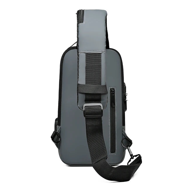 Unisex Anti theft cross body backpack