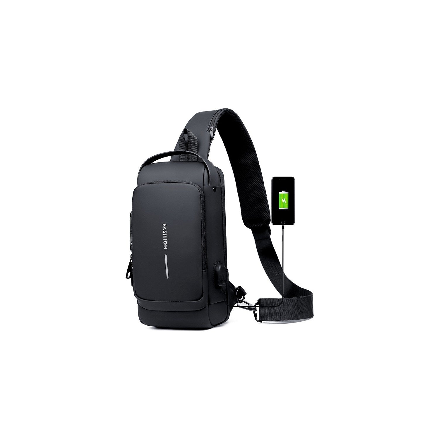 Unisex Anti theft cross body backpack