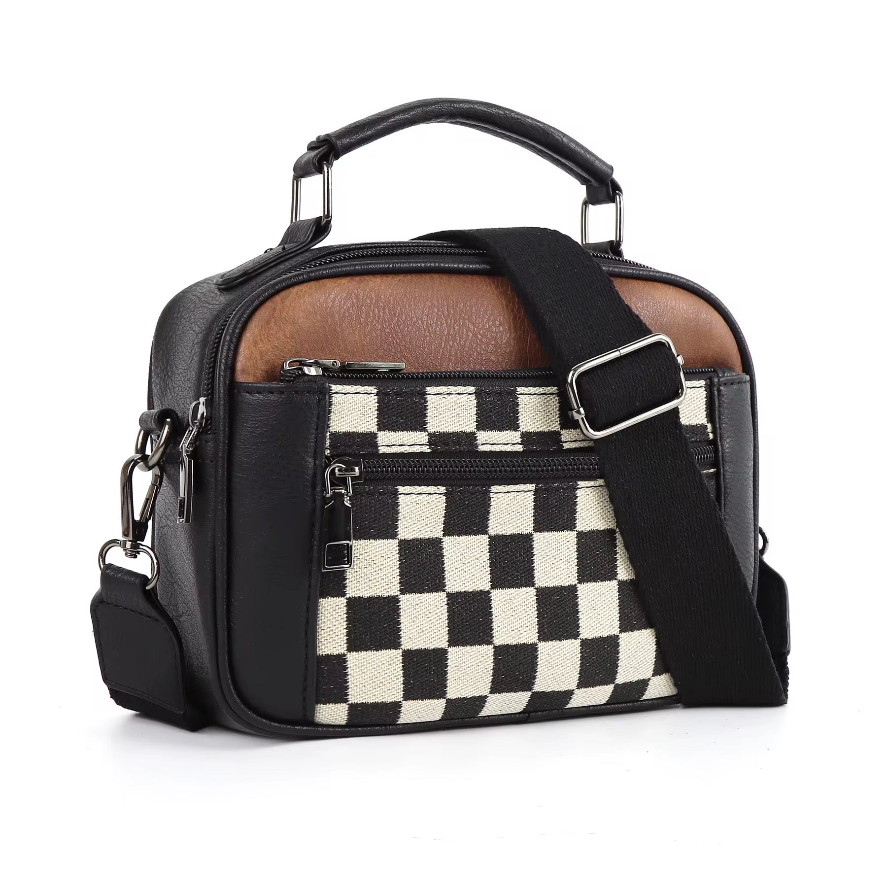 The Grid Luxe Crossbody