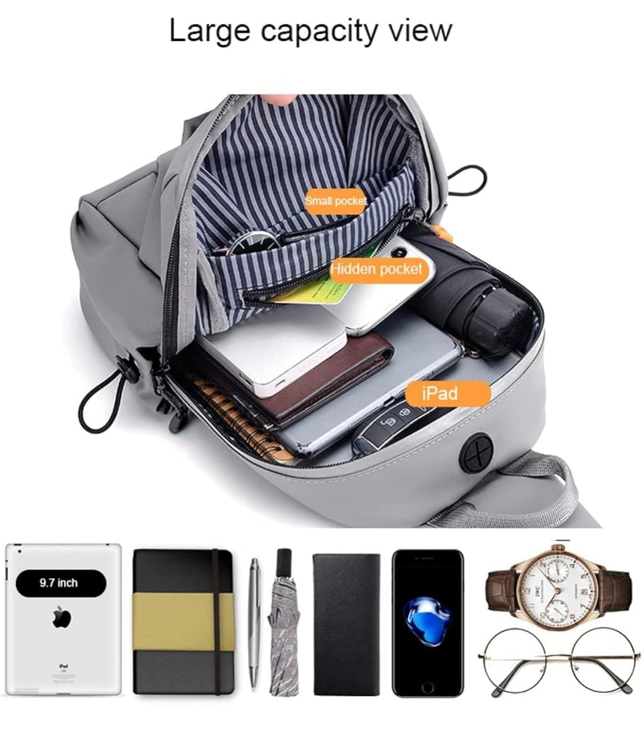 Mini Antitheft Crossbody Bag