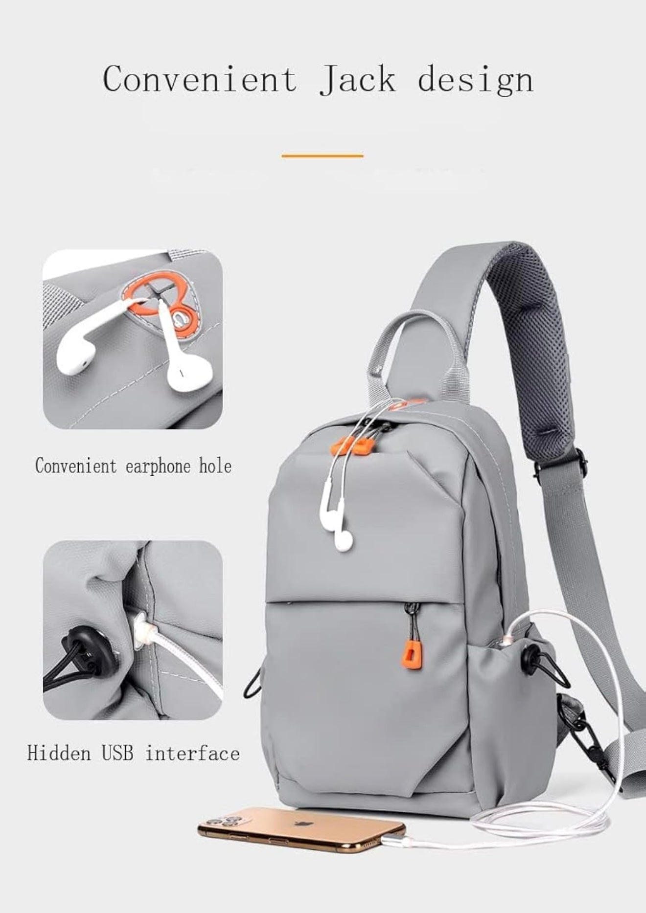 Mini Antitheft Crossbody Bag