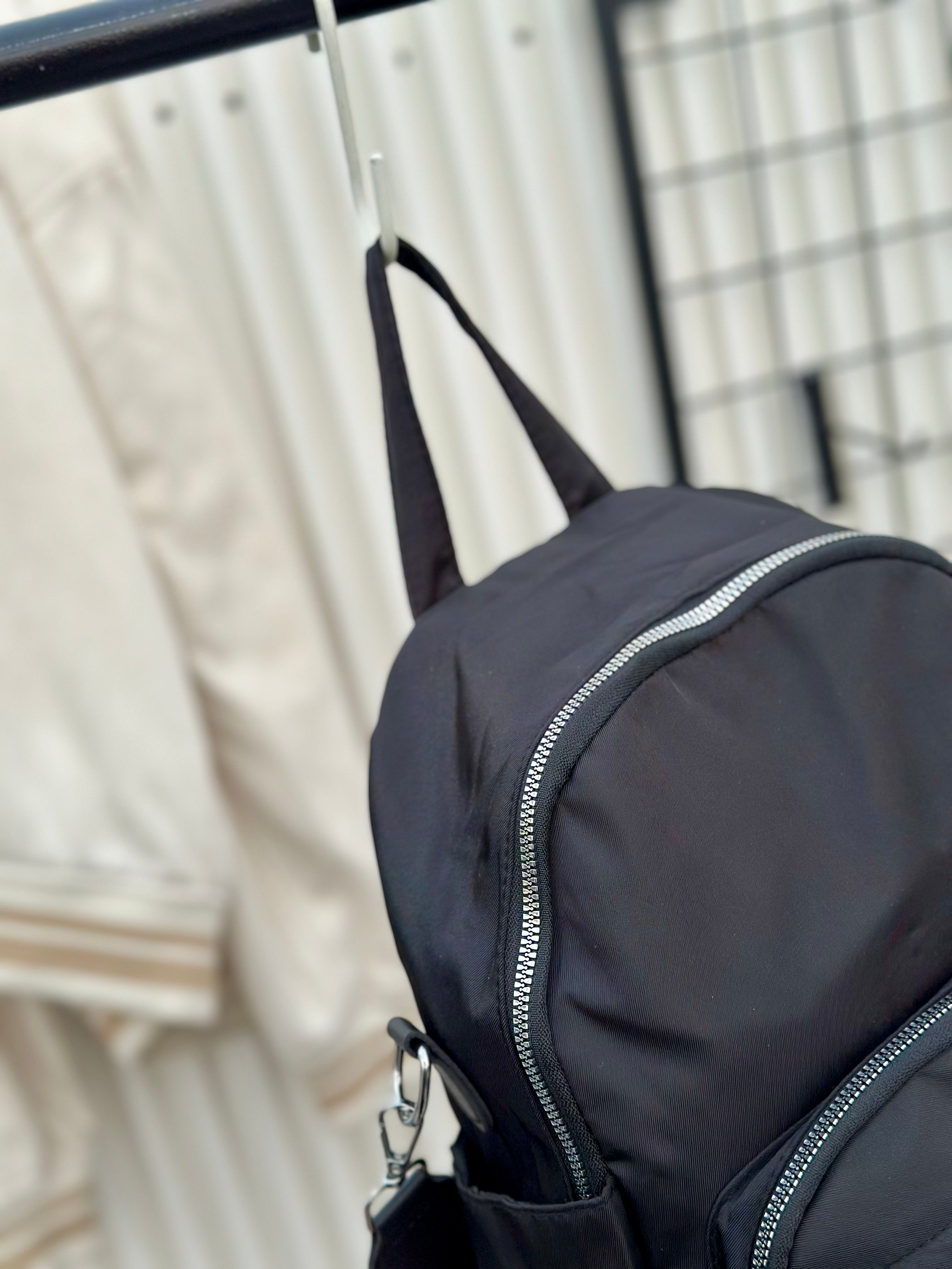 lucien nylon bagpack