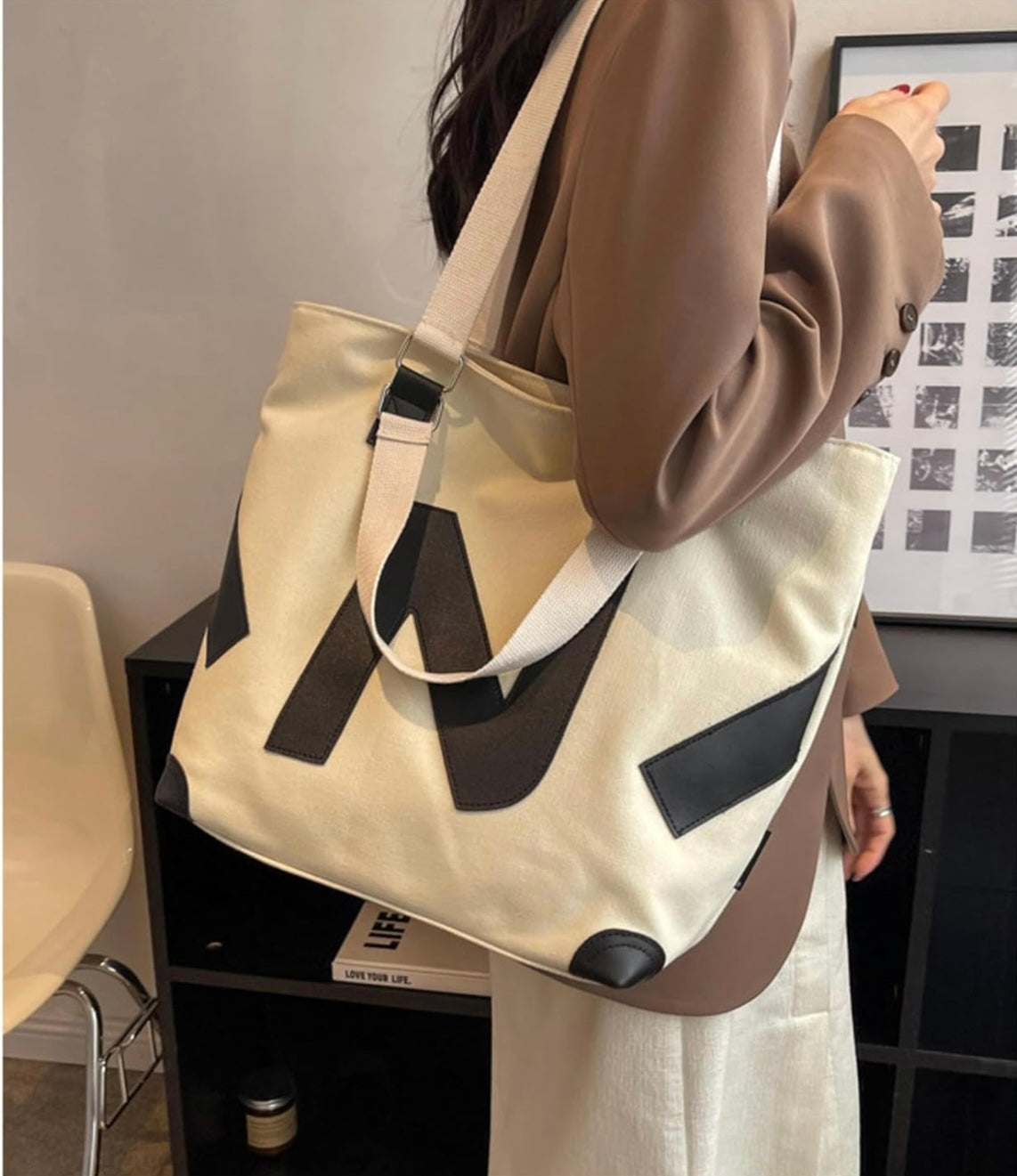 Lucien Perfect Classic Canvas Tote