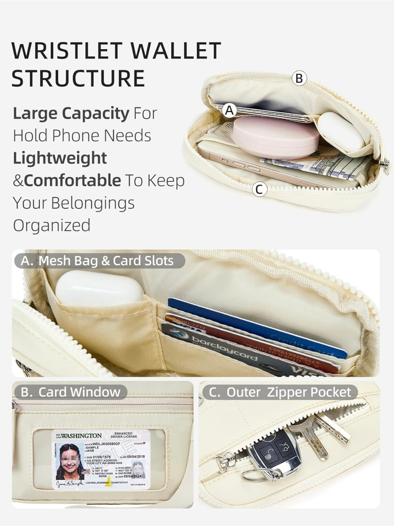 Lucien Wristlet Wallet