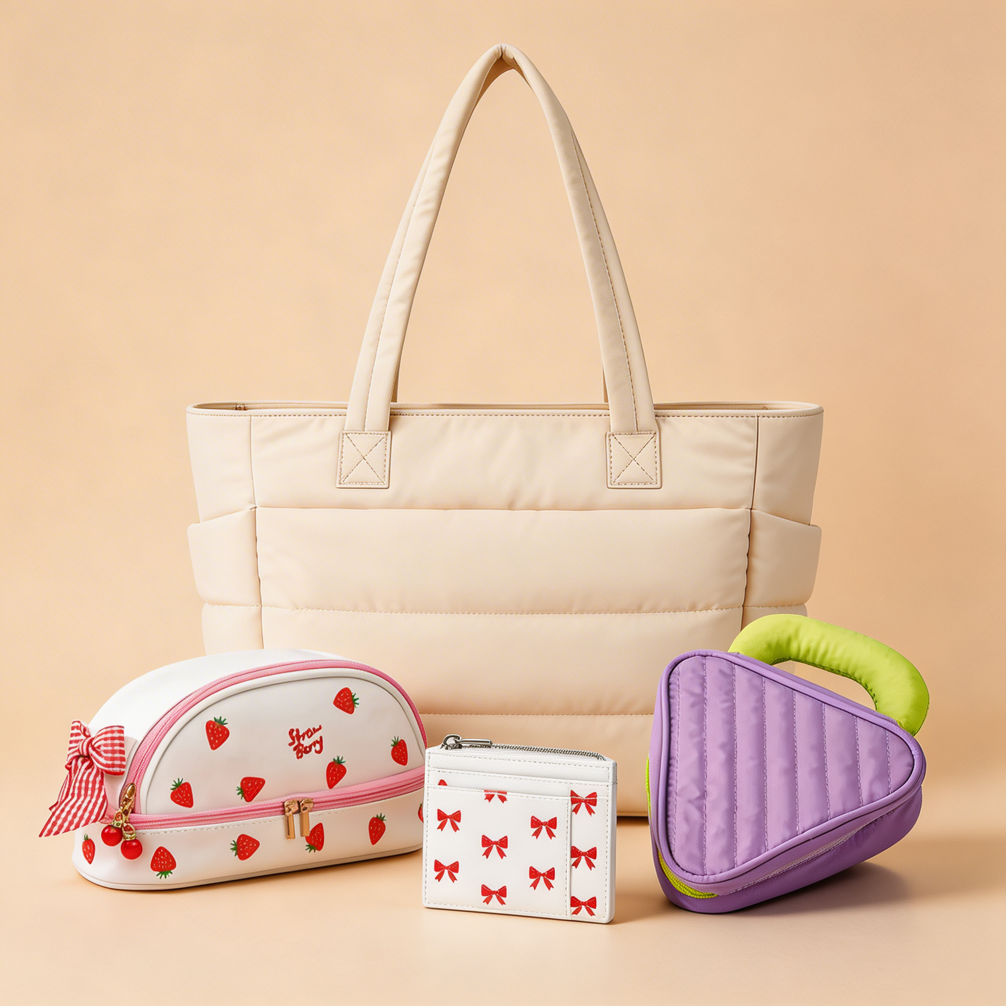 Lucien Puffer Tote bag