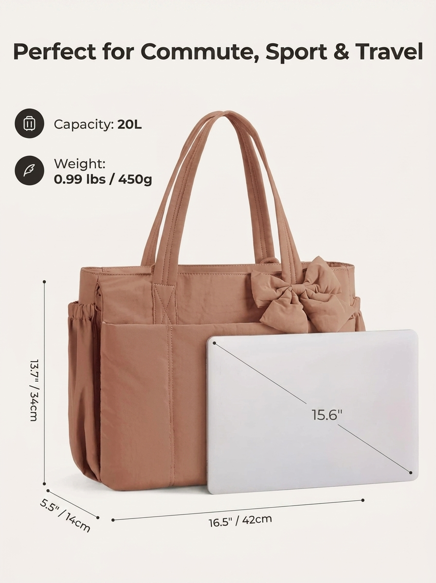 The Signature Bow Tote