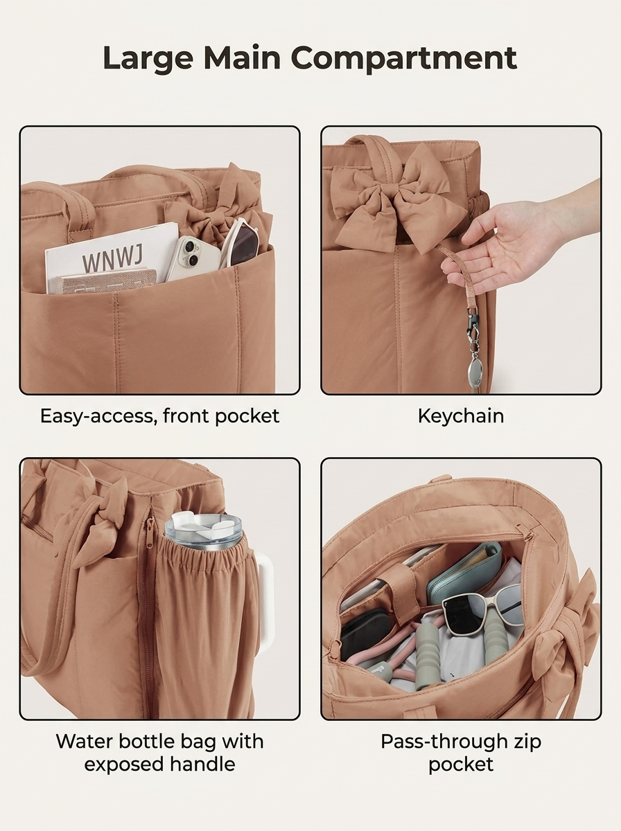The Signature Bow Tote