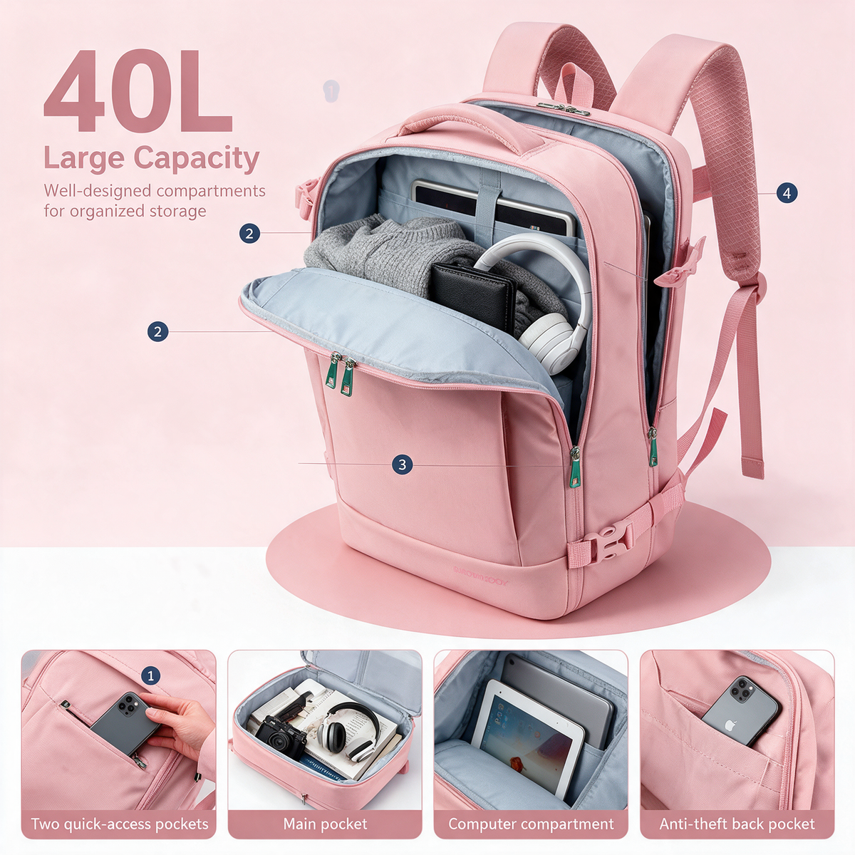 Lucien Haze Backpack