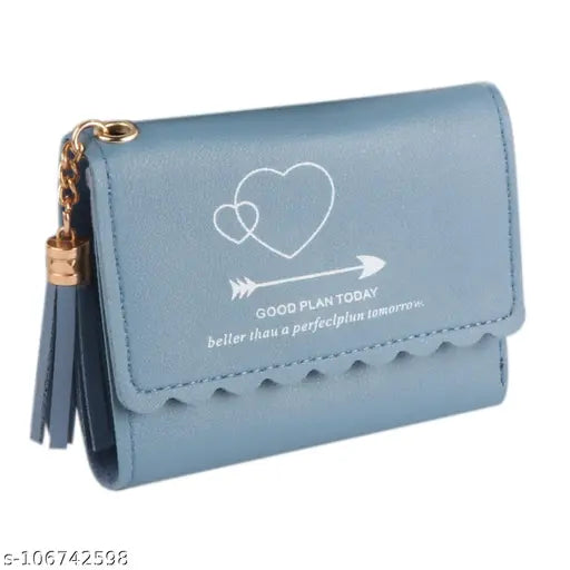 Lucien 3 fold Wallet ( Heart)